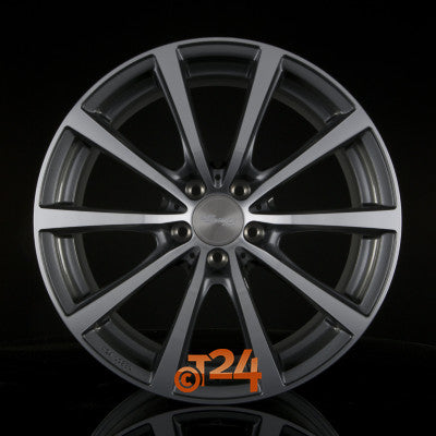 BROCK Velgen - B32 Himalaya Grey Voll Poliert  - 20 inch
