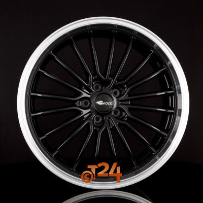BROCK Velgen - B24-GP Schwarz Glanz Horn Poliert  - 19 inch