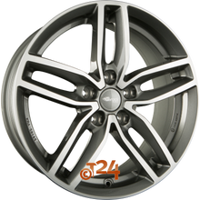 BROCK Velgen - RC29 Himalaya Grey Voll Poliert  - 17 inch