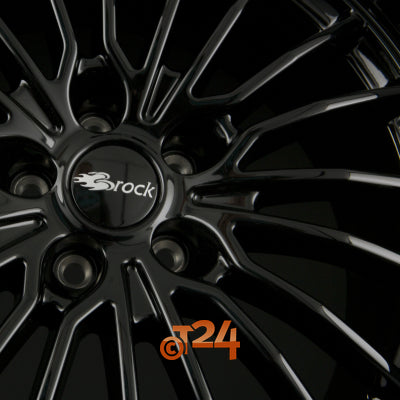 BROCK Velgen - B24-GP Schwarz Glanz  - 20 inch