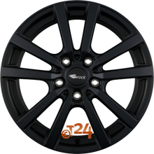 BROCK Velgen - RC25 Schwarz Klar Matt  - 16 inch