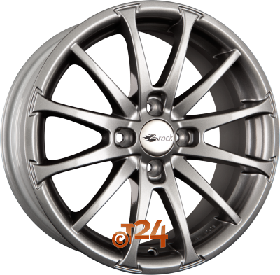 BROCK Velgen - RC18 Titan Metallic  - 17 inch