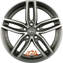 BROCK Velgen - RC29 Himalaya Grey Voll Poliert  - 19 inch