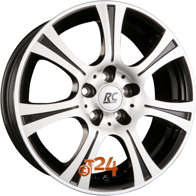 BROCK Velgen - RC15 Helios Schwarz Glanz Voll Poliert  - 16 inch