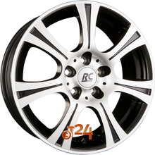 BROCK Velgen - RC15 Helios Schwarz Glanz Voll Poliert  - 16 inch