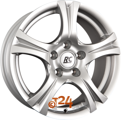 BROCK Velgen - RC14 Texar Kristallsilber  - 17 inch